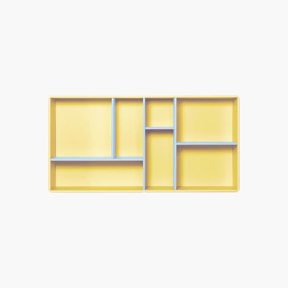 Santa Fe vægreol - Lemon & Himalayan Blue